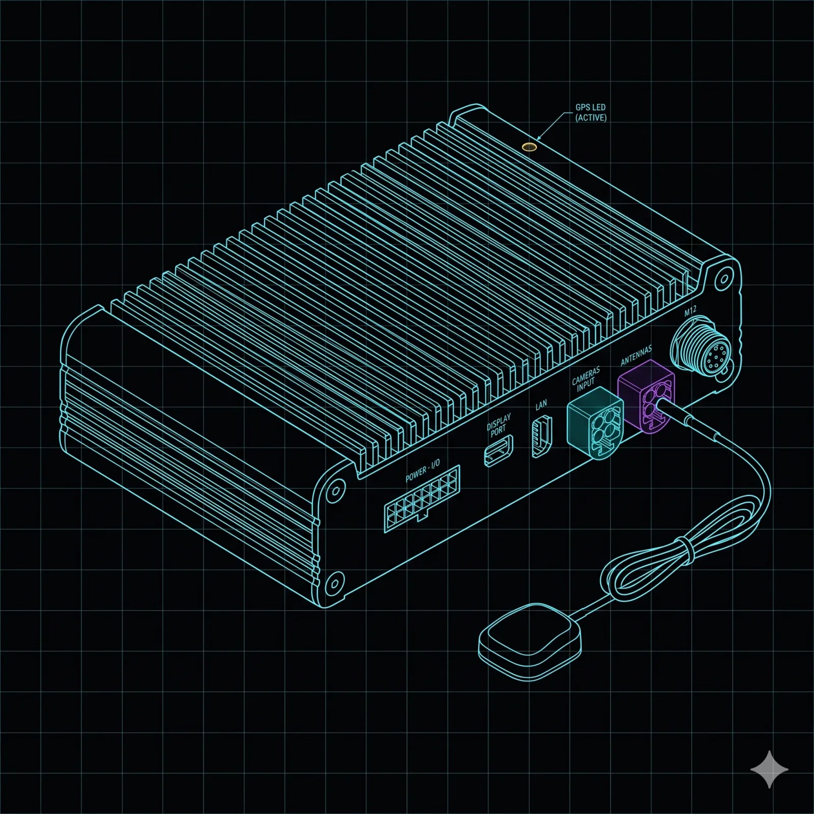 Vehicle Gateway — Compute-class form factor